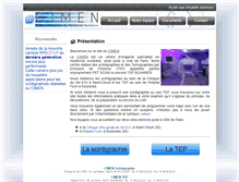 Tablet Screenshot of cimen.fr
